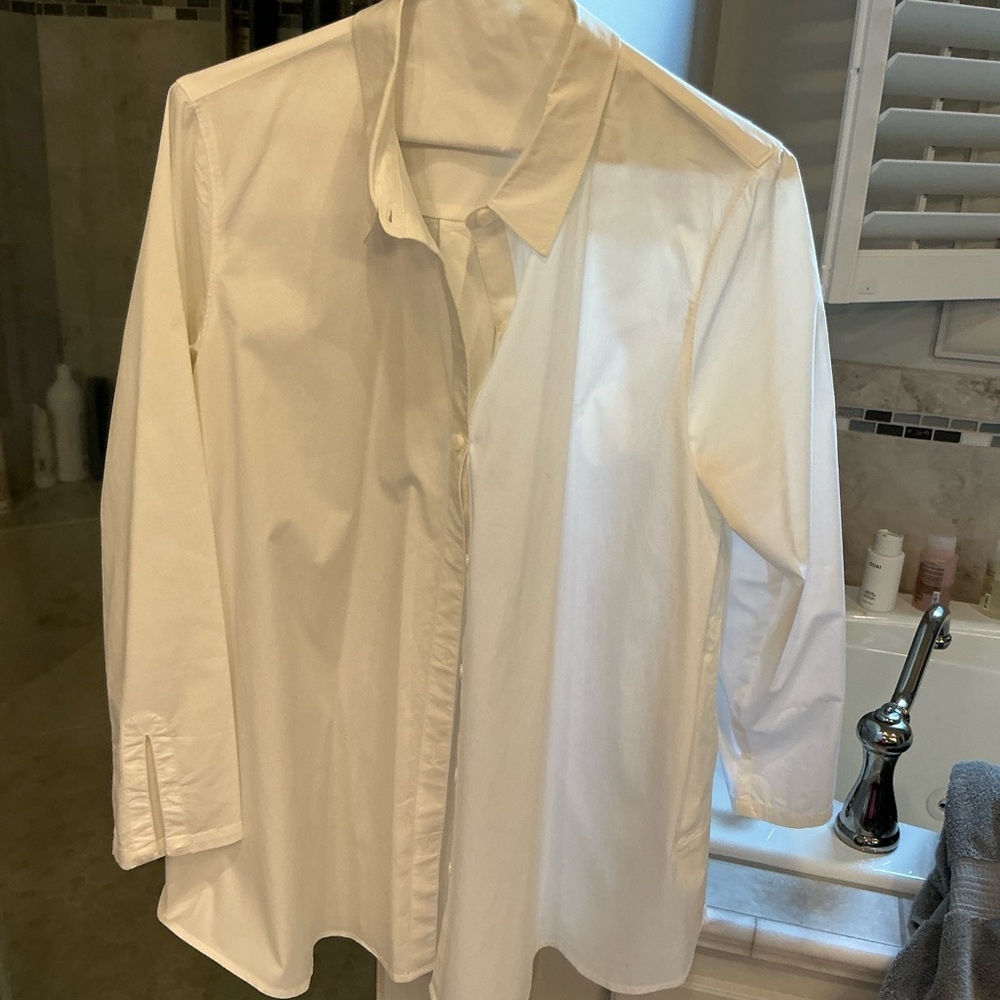 Stella Carakasi Crisp White Dress Shirt